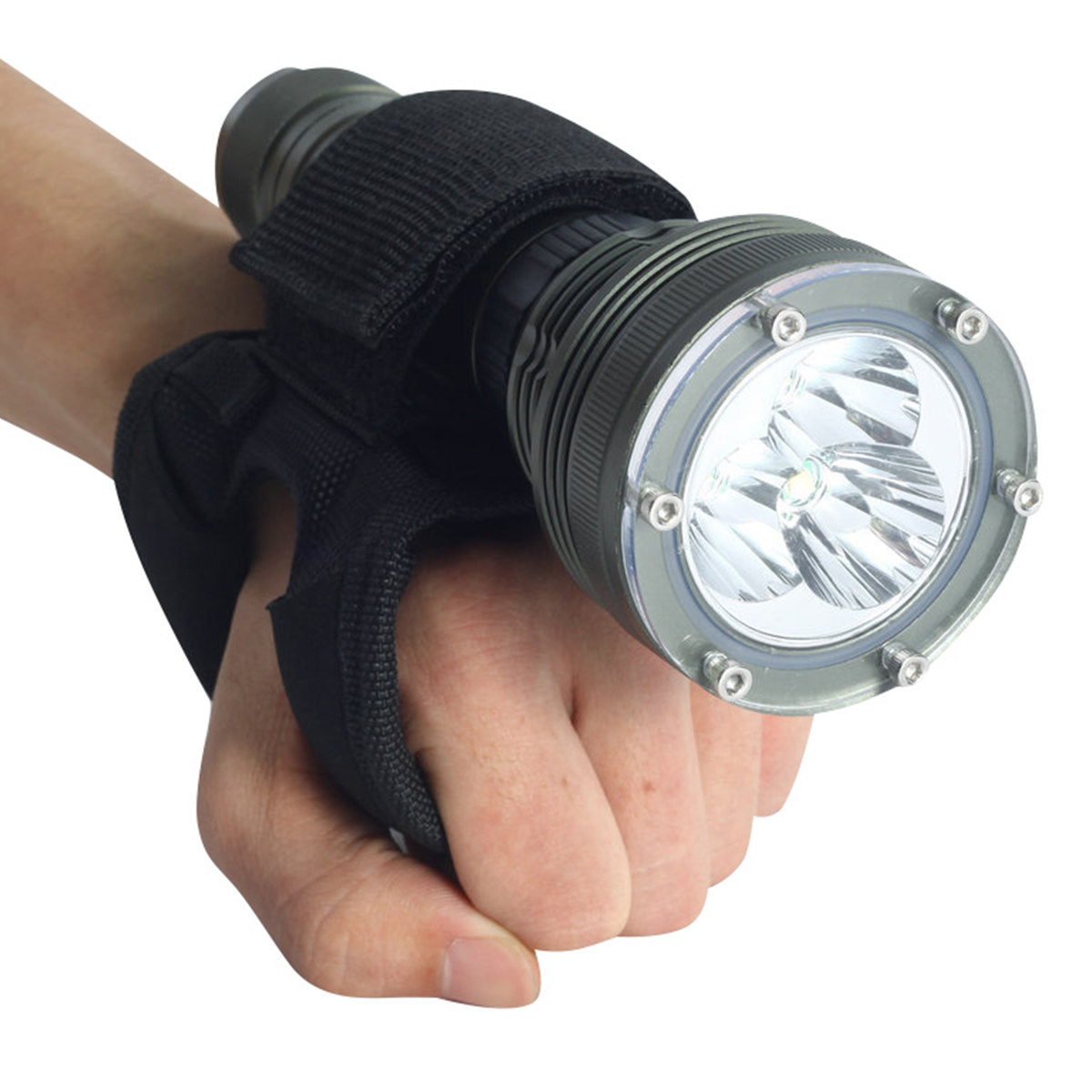 Underwater Flashlight - Support de lampe torche réglable avec