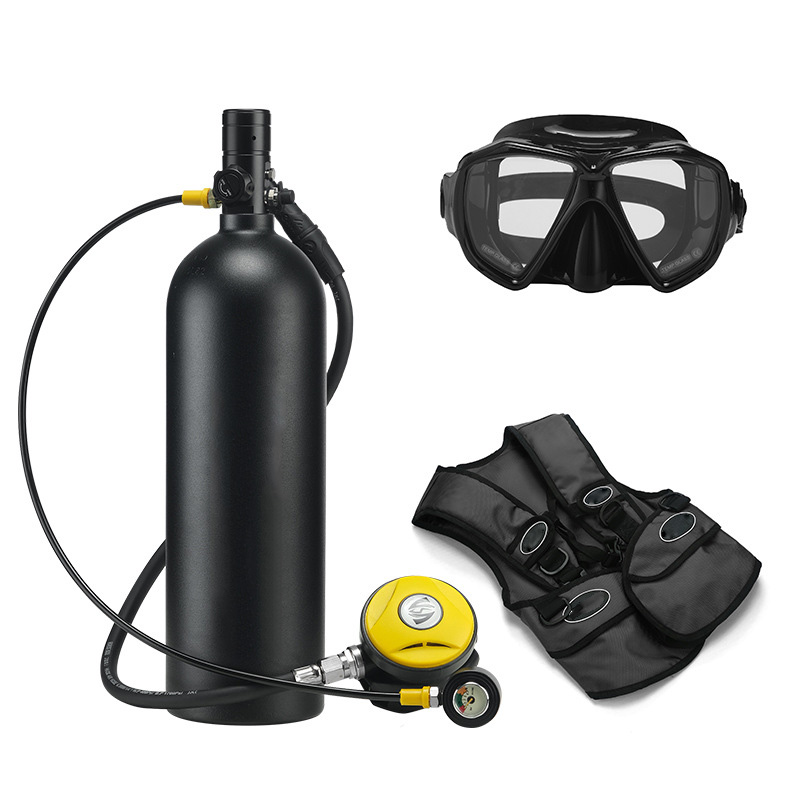 Underwater Flashlight - Kit de réservoir de plongée portable,