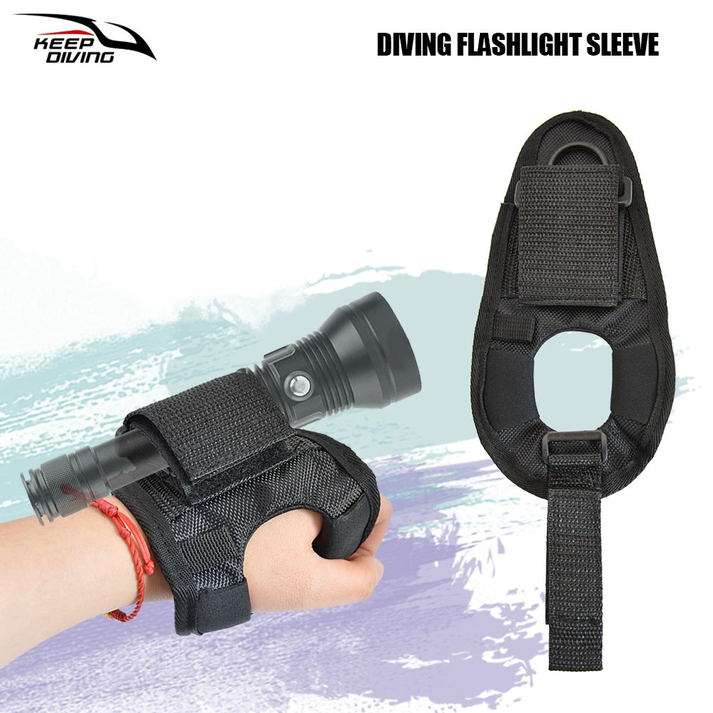 Underwater Flashlight - Gants de plongée, support de lampe
