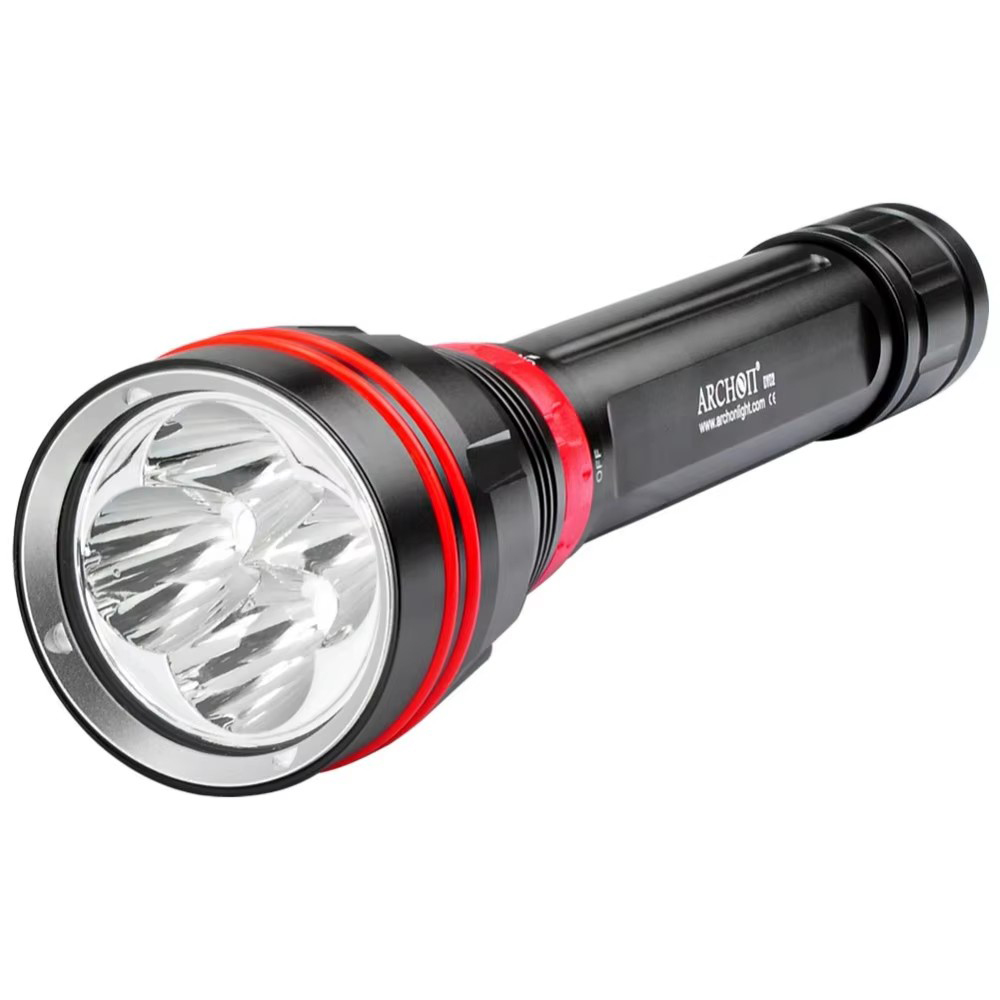 Underwater Flashlight - 4000LM 4-LED 100M étanche lampe de