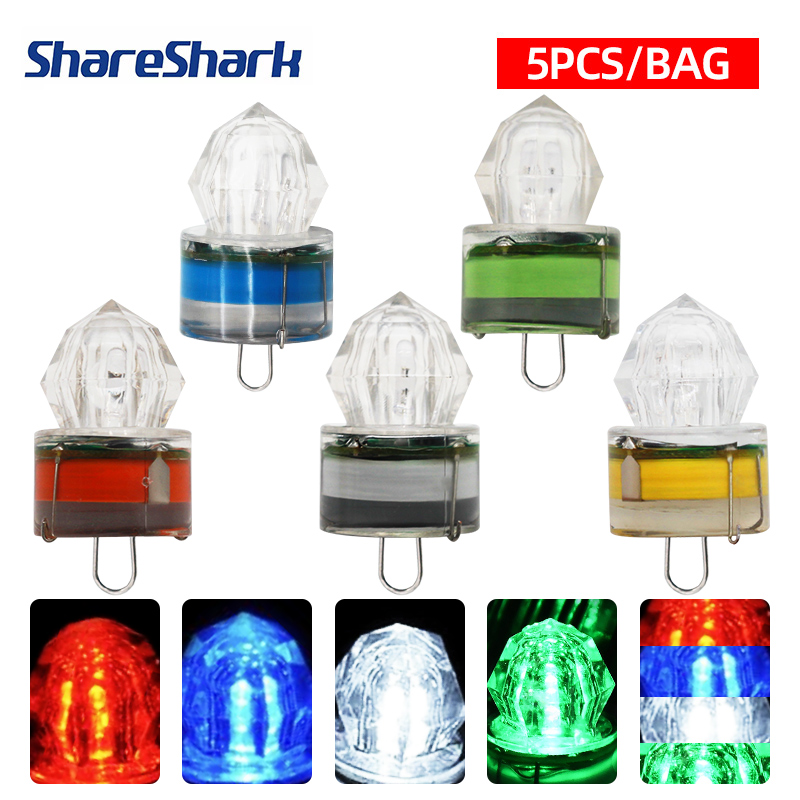 Underwater Flashlight - ShareShark 5 pièces lampe de pêche