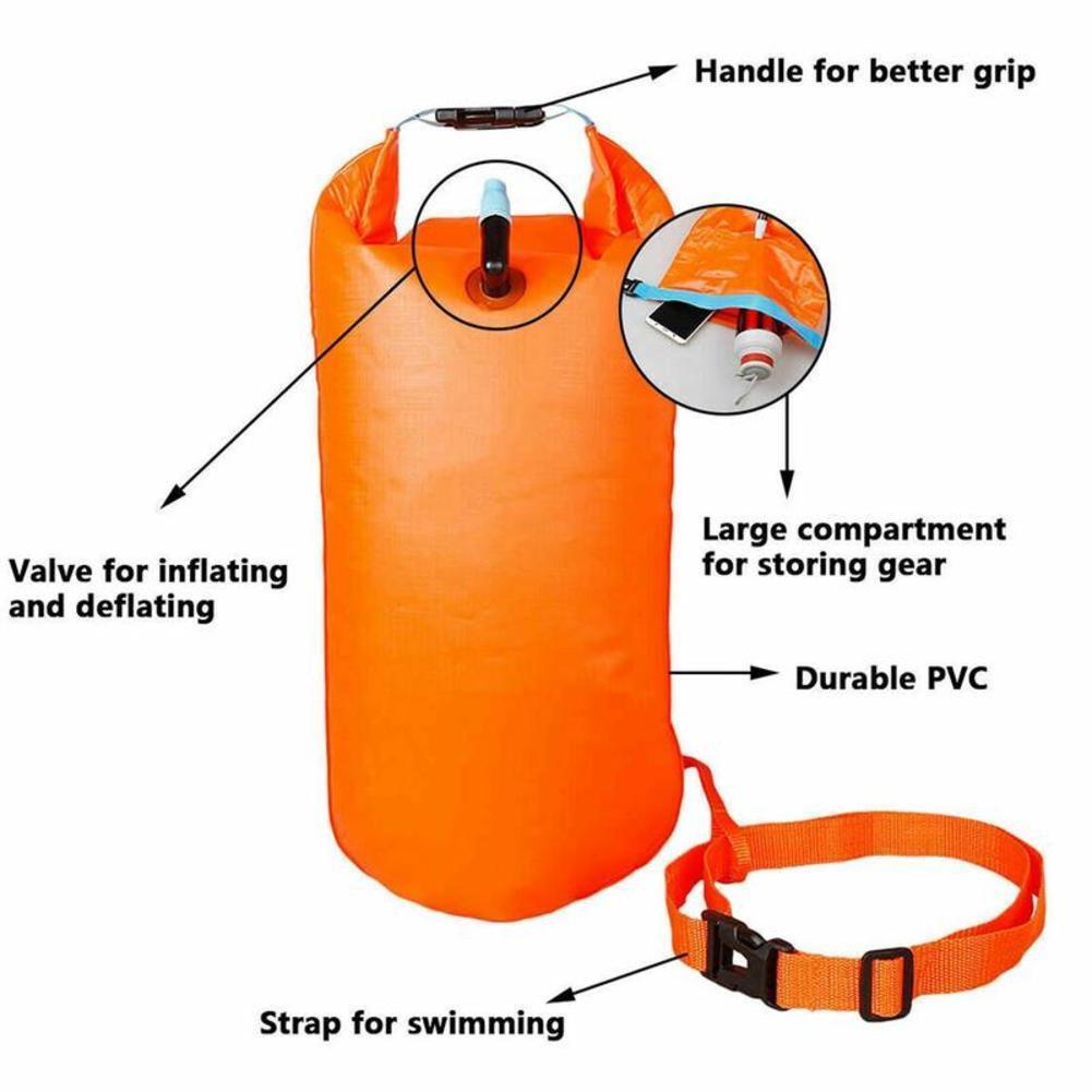 Bouée de natation gonflable à  - Swim Buoy Open Water avis et prix
