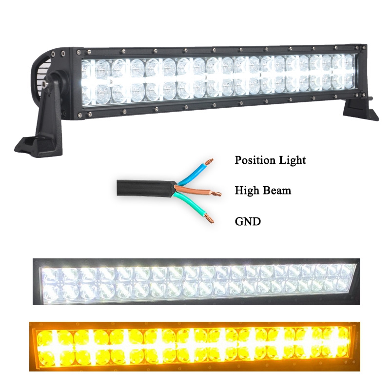 Barre de travail LED incurvée  - Head Racket Boom avis et prix