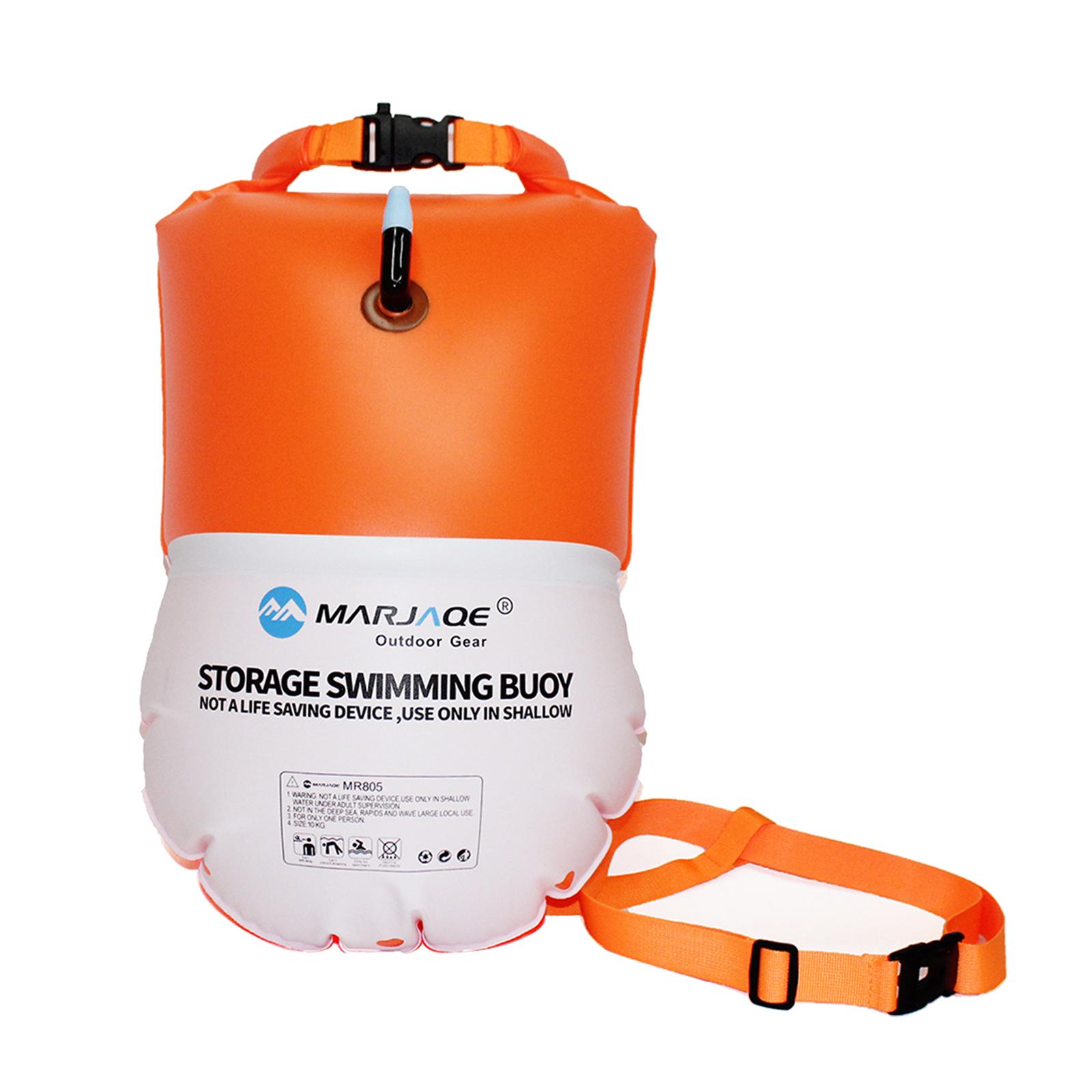 Bouée de natation en PVC 20L a - Swim Buoy Open Water avis et prix