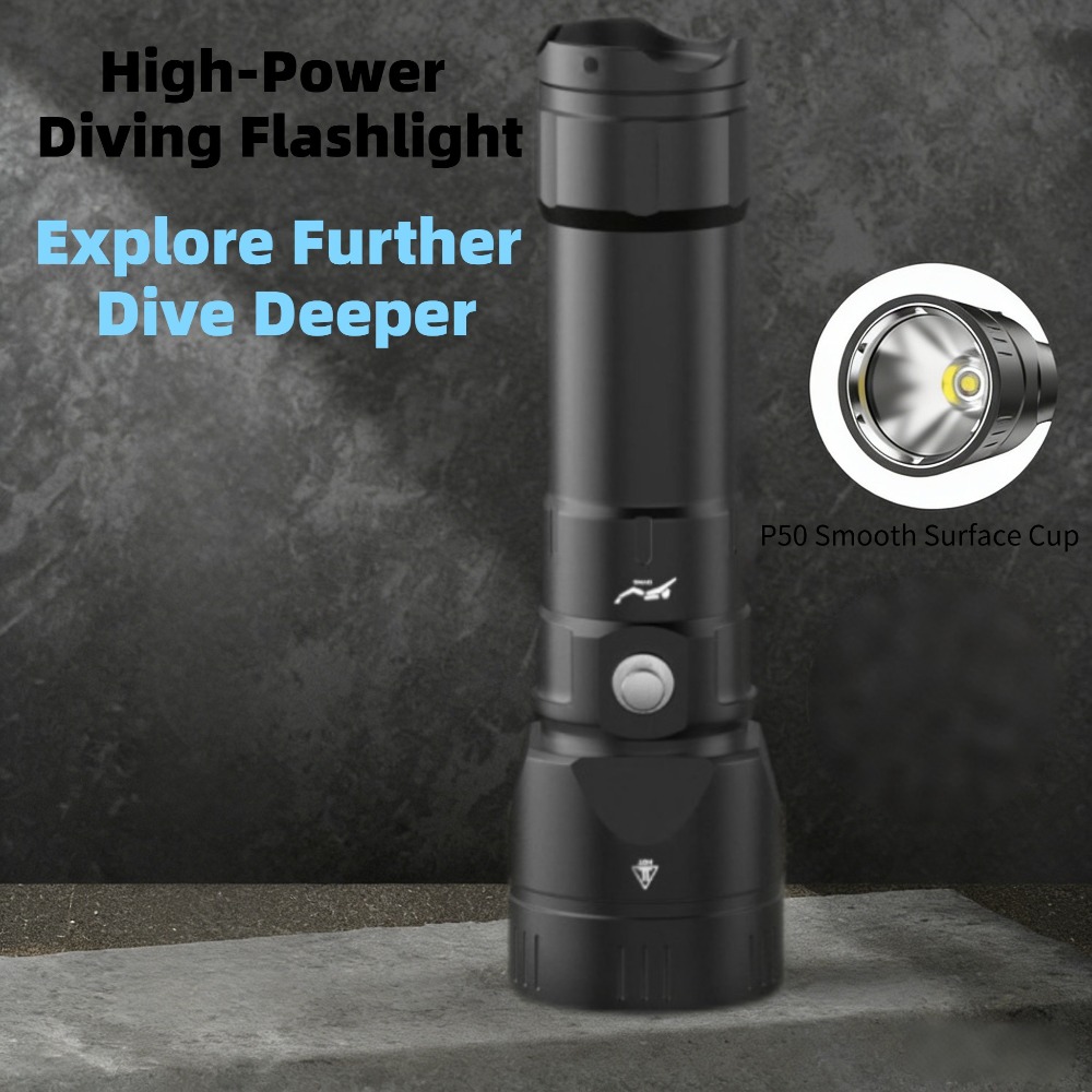 Lampe de plongée puissante, ét - Underwater Flashlight avis et prix