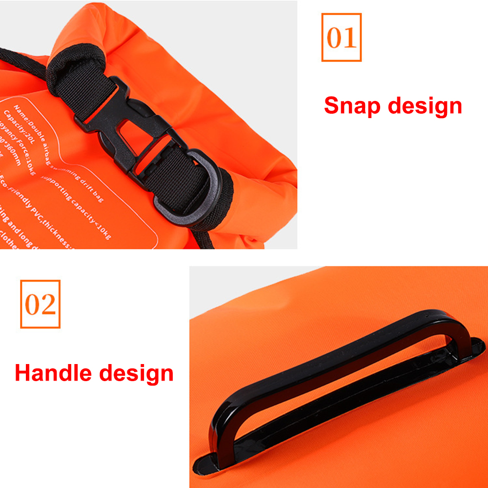 Bouée de natation gonflable en - Swim Buoy Open Water avis et prix