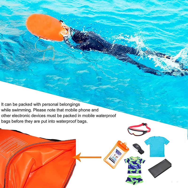 Sac sec de natation gonflable  - Swim Buoy Open Water avis et prix